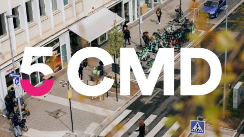 5 Jahre CMD Jubiläumslogo