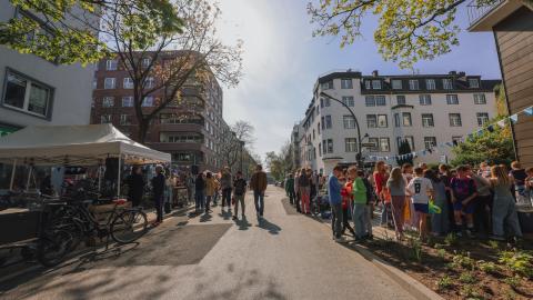 Eröffnungsfeier Bankstraße