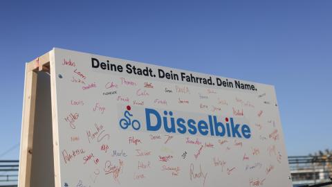 Namenswand Düsselbike