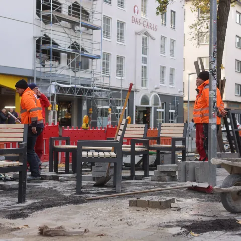 Baustelle Carlsplatz