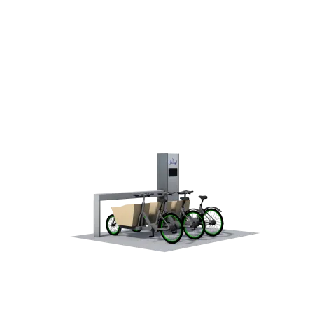 Rendering Lastenradautomat