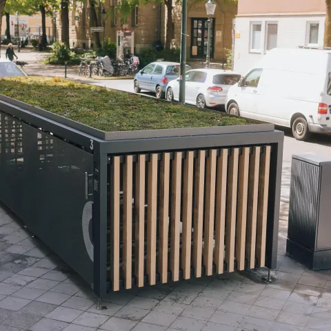 Erweiterung Fahrradstation