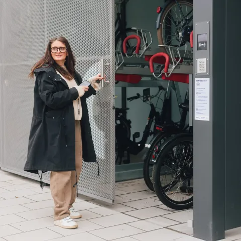 Mobilitätsstation Kirchplatz Userin