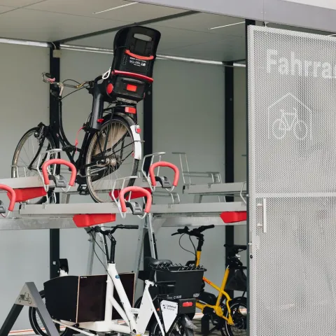 Fahrradstation Innen