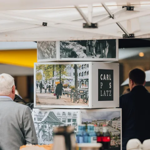 Carlsplatz Eröffnungsfeier inklusive historischer Fotoausstellung 2