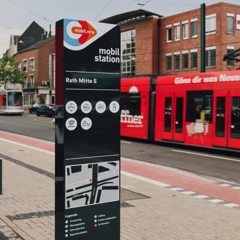 Mobilitätsstation Rath Mitte S