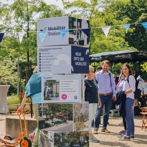 Eröffnung Mobilitätsstation Rath