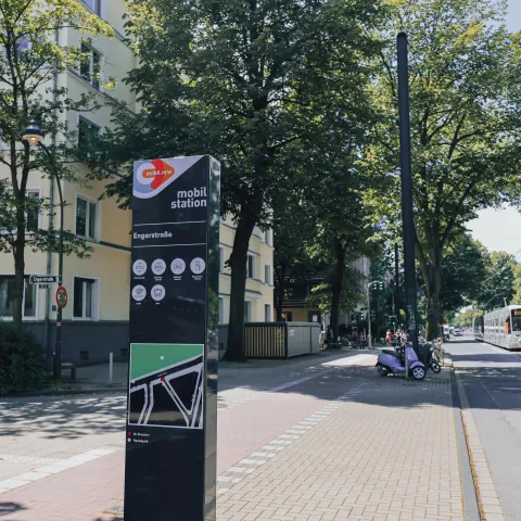 Mobilitätsstation Engerstraße