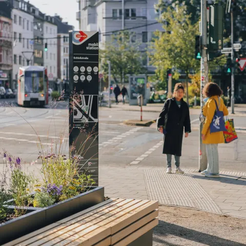 Mobilitätsstation Schloßstraße