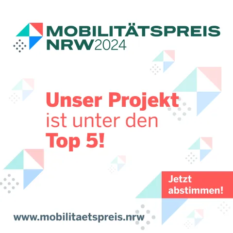 Finalist Mobilitätspreis.NRW 2024
