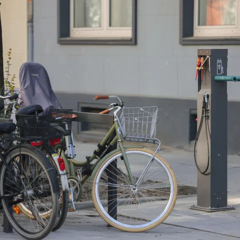 Fahrradreparaturstation Mobilitätsstation Bankstraße