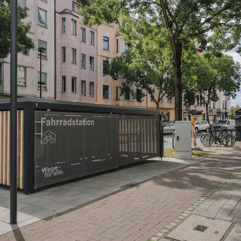 Fahrradstation Mobilitätsstation Oberbilk S