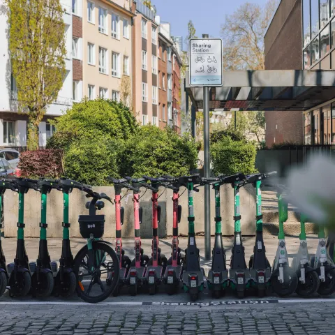 Sharingstation am Münsterplatz