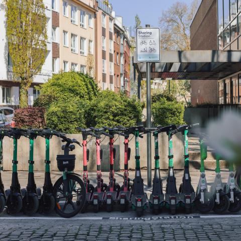 Sharingstation am Münsterplatz