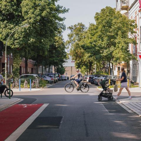 Mobilitätsstation Bankstraße