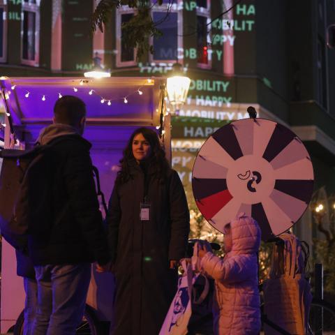 Eröffnungsfeier Mobilitätsstation Gneisenaustraße