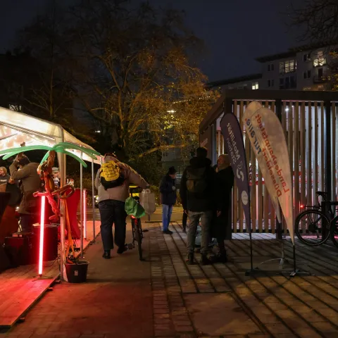 Eröffnungsfeier Mobilitätsstation Gneisenaustraße