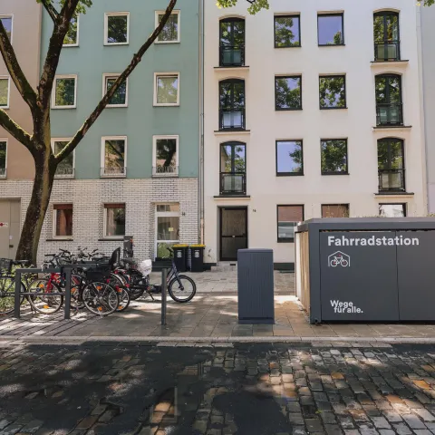 Fahrradparken Münsterplatz
