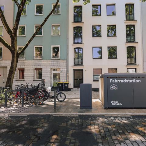 Fahrradparken Münsterplatz