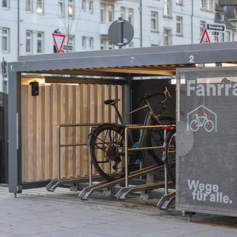 Fahrradstation Römerstraße
