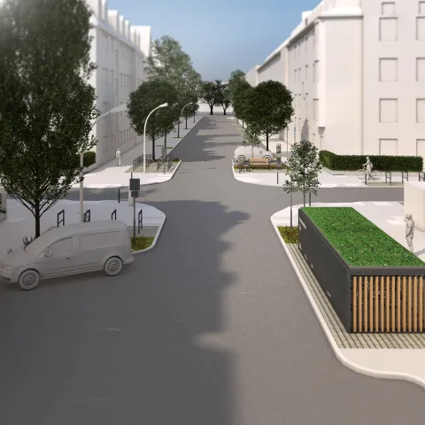 Rendering Rolandstraße