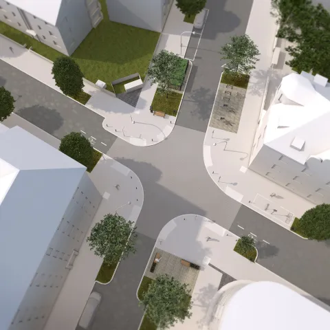 Rendering Saarbrücker Straße