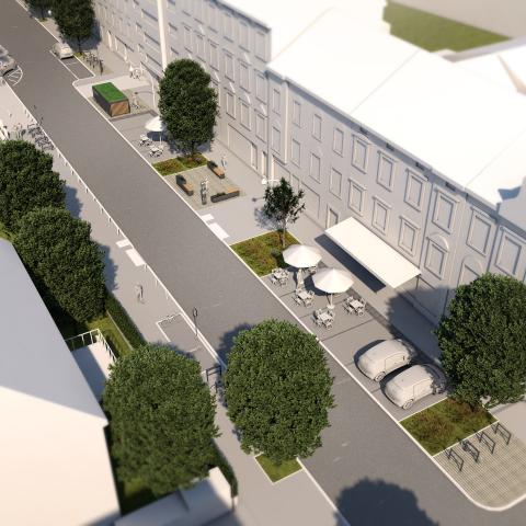 Rendering Tannenstraße