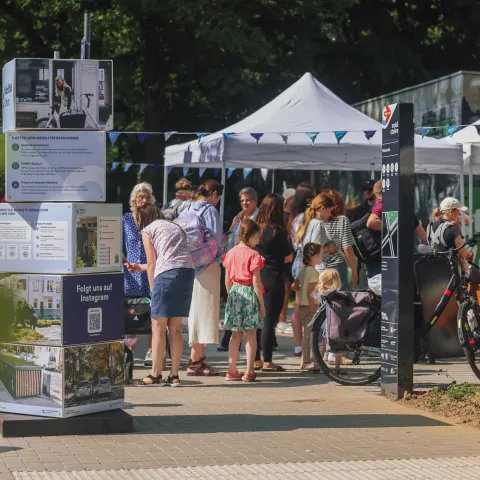 Eröffnung Mobilitätsstation Pfalzstraße