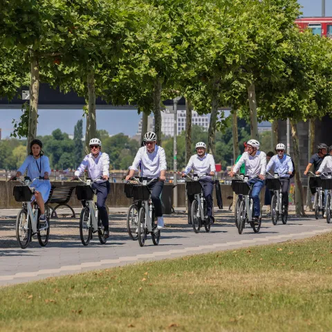 Düsselbike Launch Startfahrt 