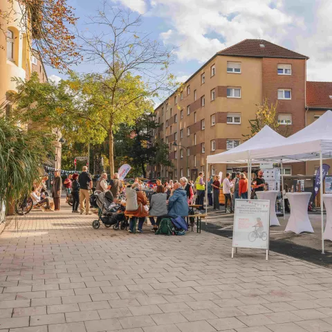 Mobilitätsstation Eröffnung Saarbrücker Straße